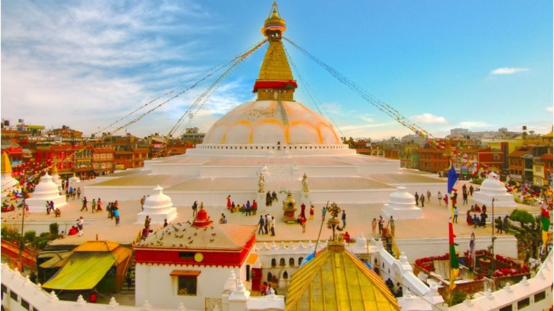 Nepal Boudhanath-Stupa